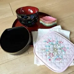 【未使用】 桂由美　花柄　食器　小皿　まとめ売り