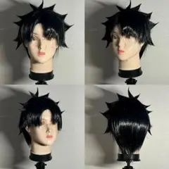 刀剣乱舞 二筋樋貞宗 コスプレ ウィッグ 完成品 カットセット済み