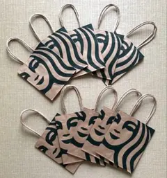 スタバ ミニ紙袋 合計10枚セット