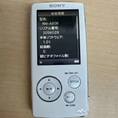 SONY ウォークマン NW-S754 本体 シルバー11 - メルカリ