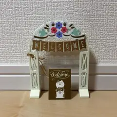 デコレ コンコンブル WELCOMEアーチ