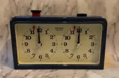 【美品】SEIKO 対局時計 QZ568Eネイビー