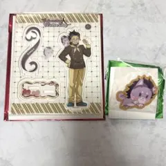 鬼滅の刃 バレンタイン＆ホワイトデー　アクスタ　バッジ　不死川玄弥