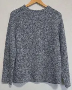 極美品Theory luxeセオリーリュクス畦編みのハイネックニット　カシミヤ混