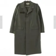 新品 ミリタリーロングコート