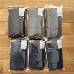 ユニクロ　新品　フリースレギンス（10分丈）　120サイズ　6点セット