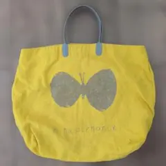 mina perhonen ミナペルホネン トートバッグ ちょうちょ イエロー