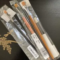 トールペイント　筆　3本