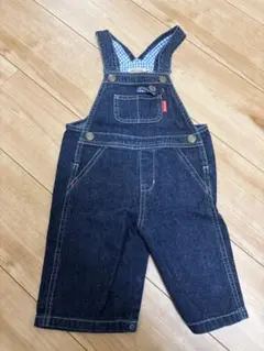 miki HOUSE デニムオーバーオール M