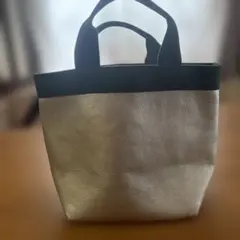 ROOTOTE トートバッグ シルバー×グリーンのサムネイル