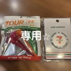 TOUR TEE 7-ELEVEN コラボ ゴルフティー＆チップマーカーのサムネイル