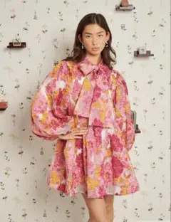 新品未使用　シスタージェーン　ミニ　ワンピース　ジャガード
