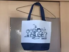 スヌーピー バイカラートートバッグ