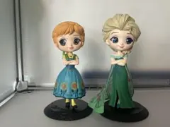 Q posket Disney アナ雪 アナ エルサ セット販売