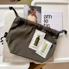 athletia 非売品ポリエステルポーチ　サンプル付きのサムネイル