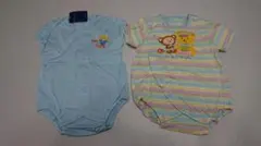 【新品】MIKI HOUSE（ミキハウス） ロンパース 70センチ（2枚組）