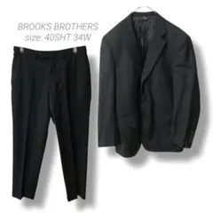 【ブルックスブラザーズ】BROOKS BROTHERS スーツ 高品質 ブラック