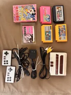 【動作確認済】ファミレーター 本体 ＋ 人気ソフト4本セット