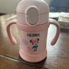 THERMOS ミニーマウス 子ども用水筒 ピンク