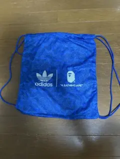 【非売品】新品 × APE メッシュナップサック　Y2K 非売品 adidas APE ナップサック メッシュ archive Y2K - メルカリ