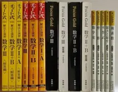 高校数学 チャート式 Focus Gold モノグラフ まとめ売 10冊 セット