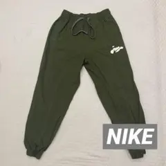 NIKE ナイキ ウーブン ナイロン パンツ Mサイズ オリーブ