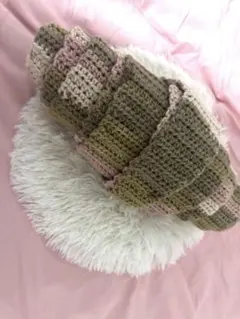 帽子付きマフラー