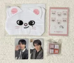 straykids ヒョンジン ジニレット 5点セット Stray Kidsスキズ ヒョンジン ジニレットオンラインめじるし5点セット