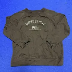 COMME CA FILLE 長袖Tシャツ ブラウンのサムネイル