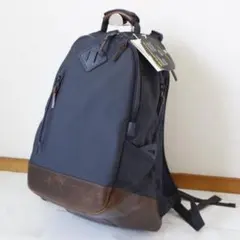 【クリーニング済み】VISVIM ネイビー キャンバスレザーリュック 2025年最新】visvim バックパックの人気アイテム - メルカリ