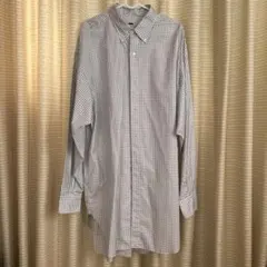 ＜H ＞CHECK BD LONG SHIRT/シャツ値下げ