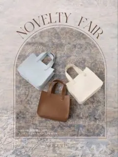 ナイスクラップ ノベルティ ロゴミニトート ライトブルー　限定色　新品未使用