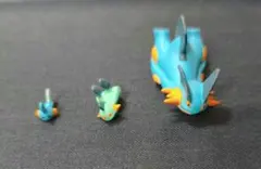 立体ポケモン図鑑 ミズゴロウ ヌマクロー ラグラージ