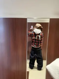 EVISUエヴィス ボアジャケット フリース刺繍ロゴビッグカモメ