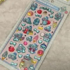 24時間以内発送✨ボンボンドロップシール❤️ハンギョドン　リボン