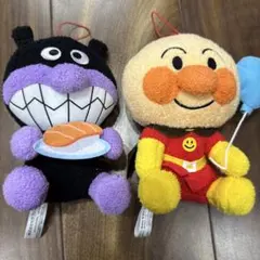 アンパンマン バイキンマン ぬいぐるみセット