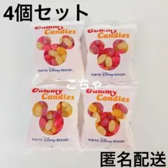 ディズニー　グミキャンディー　グミ　ミニスナック　グミキャンディ　4個