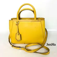 FENDI フェンディ プチトゥージュール 2WAY ハンドバッグ レザーのサムネイル