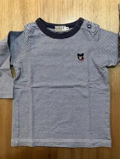 【送料込】DOUBLE B Tシャツ 80 長袖 ミキハウス 141