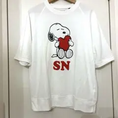 GU×undercover スウェT スヌーピー　白　M