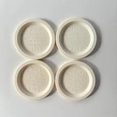 WECK ウェック キャニスター プラスチックカバー M 4個