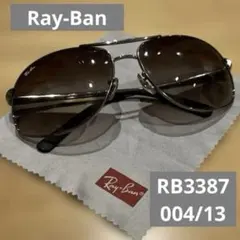 Ray-Ban RB3387 004/13 ティアドロップ サングラス