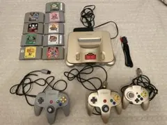 NINTENDO64 ゴールド 本体セット〔すぐに遊べます〕