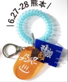 back number 熊本限定サウナキーホルダー バックナンバーのサムネイル