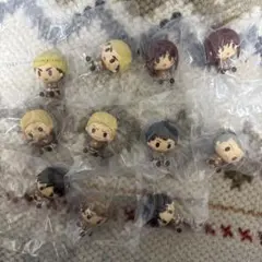 一番くじ　進撃の巨人　G賞　ちょこのっこフィギュア　7種11個セット