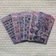 サンリオ ボンボンドロップシール うるちゅる コットン ウォーター他 7枚セット