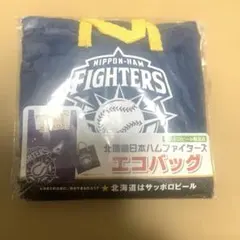 【新品未開封】日本ハムファイターズ エコバッグ 旧ロゴ サッポロビール販促品のサムネイル