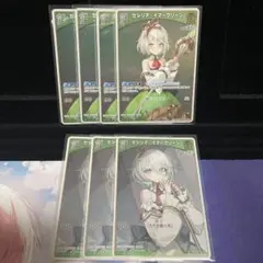 セシリア・イマーグリーン 缶バッジ&チェキ風カードセット ホロナツ