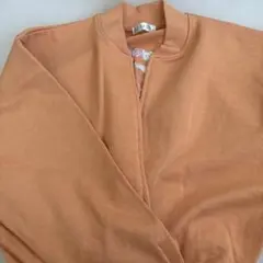 MAYSON GREY オレンジ ジップアップ カーディガン M