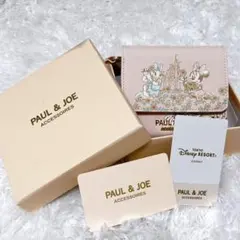 PAUL&JOE ポール&ジョー　三つ折り財布 ディズニーリゾート限定 未使用級のサムネイル